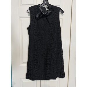 Holly Bracken Black Lace Dress Size Large